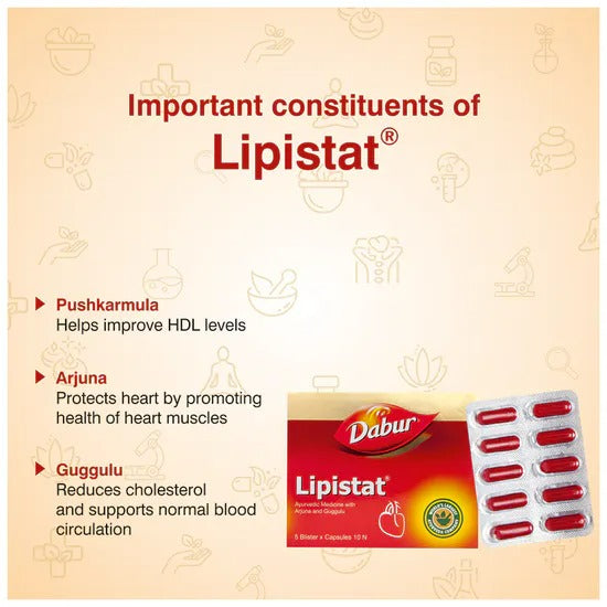 Dabur Lipistat - 50 tabs