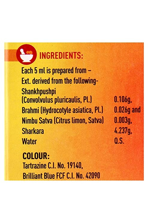 Dabur Shankpushpi Combo Syrup - 225 ml + 450 ml