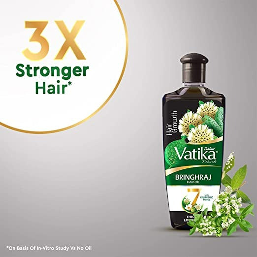 Dabur Vatika Naturals Bhringraj Hair Oil - 300 ml