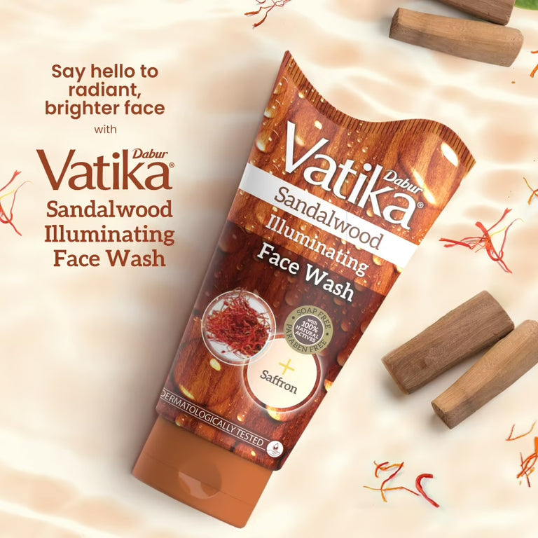 Dabur Vatika Sandalwood Face Wash - 150 ml