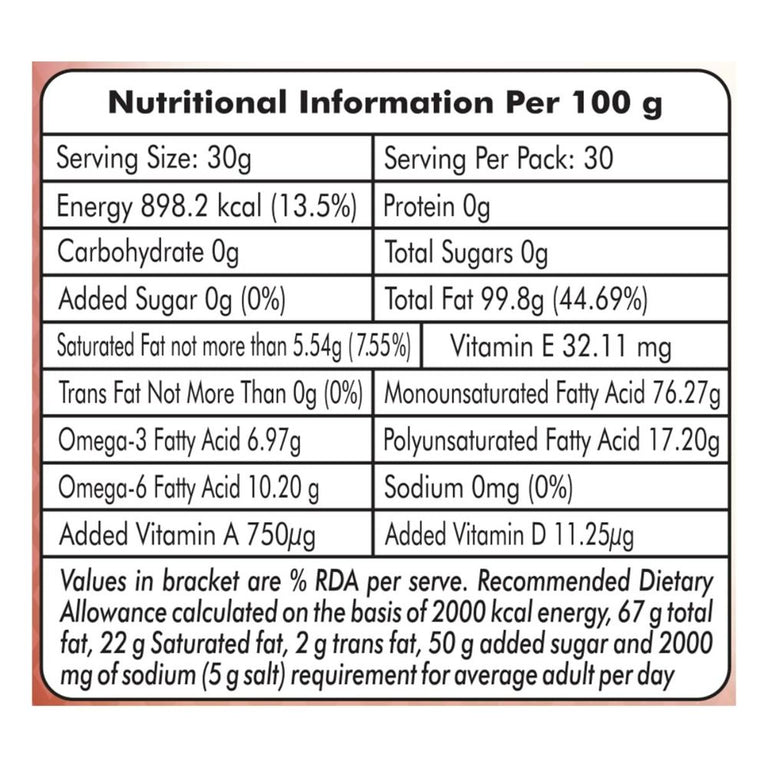 Patanjali Kachi Ghani Mustard Oil - 1 L