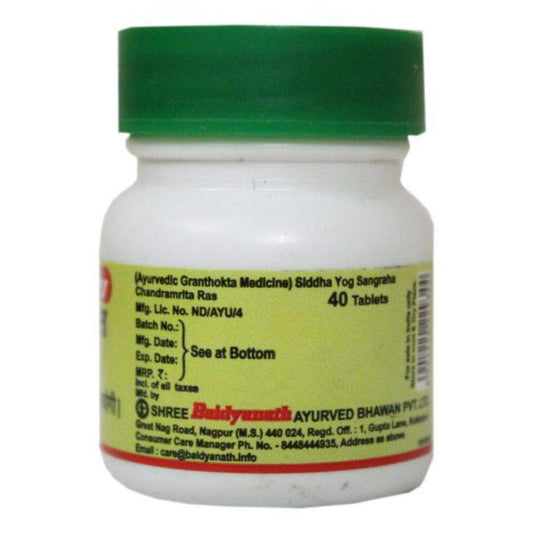 Baidyanath Chandramrit Ras - 30 tabs