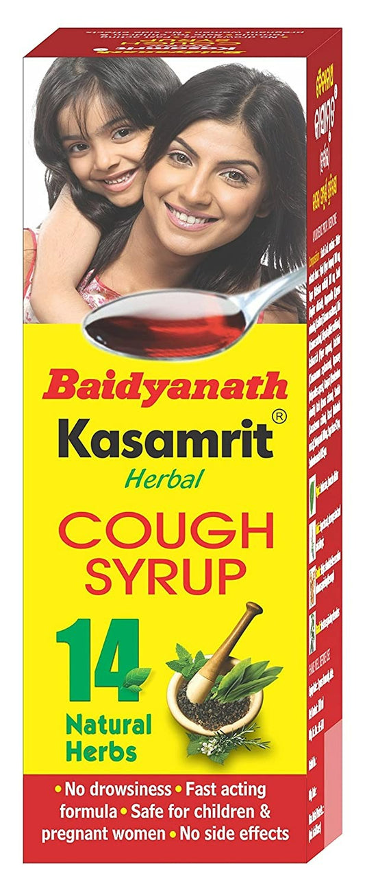 Baidyanath Kasamrit Herbal Syrup - 100 ml