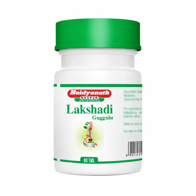 Baidyanath Nagpur Lakshadi Guggulu Tablets - 80 tabs
