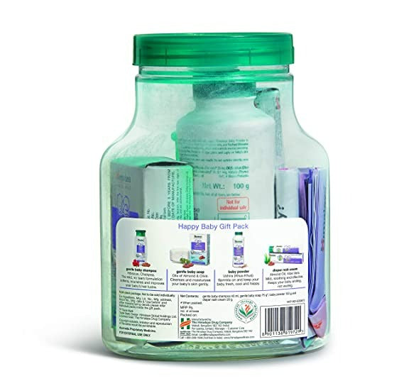 Himalaya Herbals Babycare Gift Jar (Soap, Shampoo, Rash Cream and Powder) - Combo
