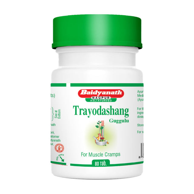 Baidyanath Nagpur Trayodashang Guggulu - 80 tabs