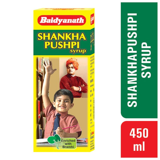 Baidyanath Kolkata Shankhapushpi Syrup - 200 ml - Pack of 1