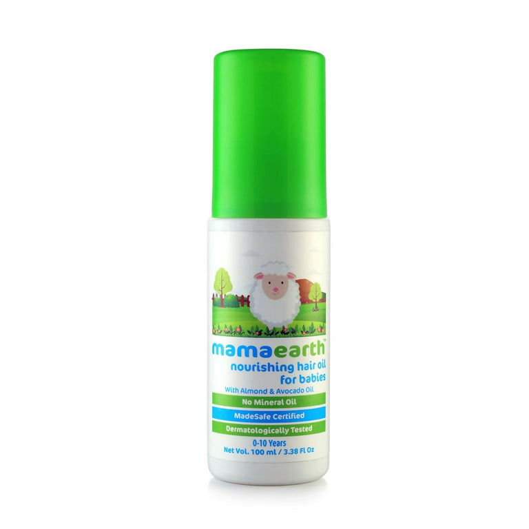Mamaearth Daily Moisturizing Lotion & Gentle Cleansing Shampoo & Nourishing Hair Oil for Babies - combo