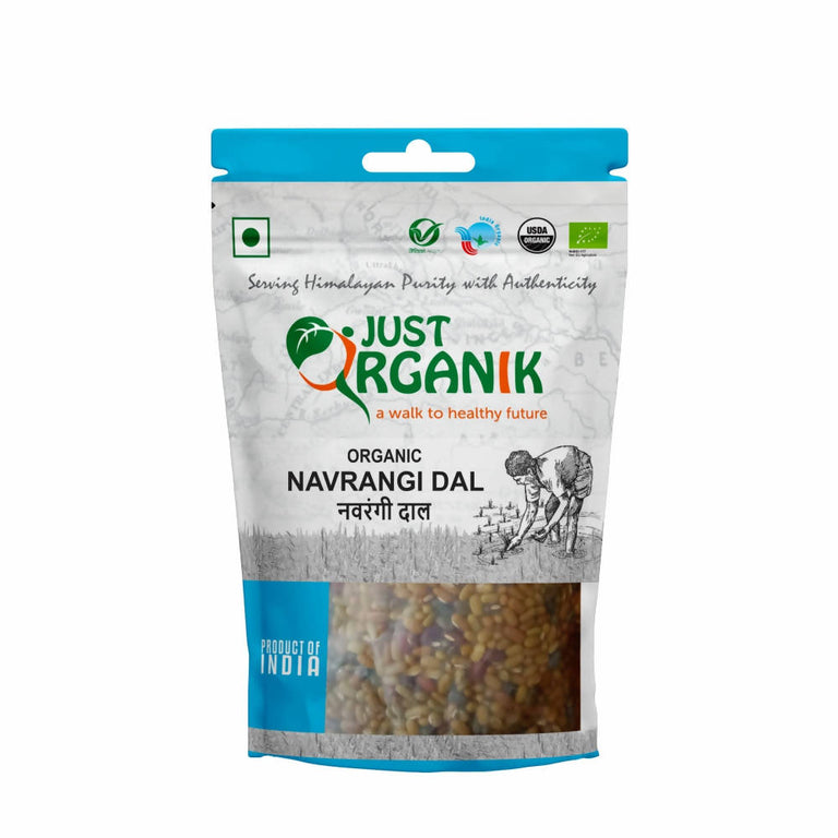 Just Organik Navrangi Dal - 500 gm