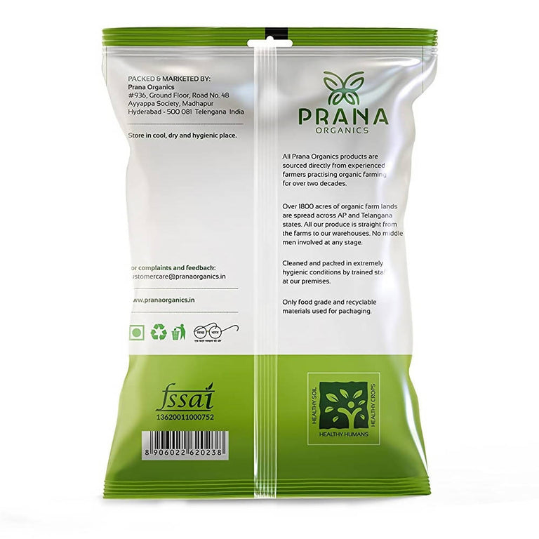 Prana Organics Black Gram Whole - 1 kg