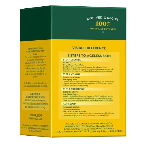 Biotique Dandelion Youth Anti-Ageing Serum - 40 ml