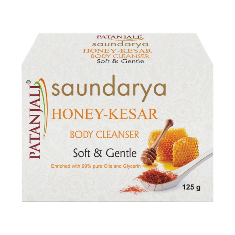 Patanjali Saundarya Honey-kesar Body Cleanser - 125 gm