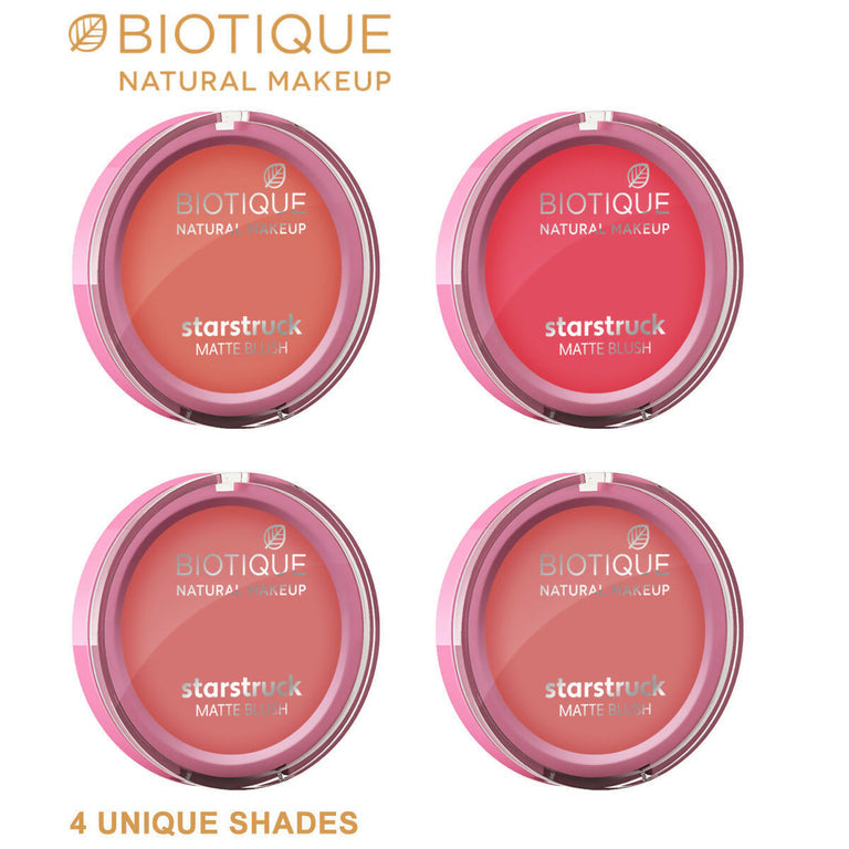 Biotique Starstruck Matte Blush - Promise In Pink BL33 - 6 gm