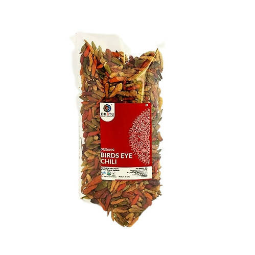 Dhatu Organics & Naturals Birds Eye Chilli - 50 gm