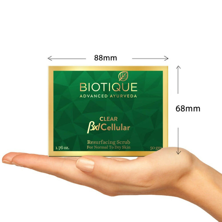 Biotique BXL Cellular Clear - Resurfacing Scrub - 50 gm
