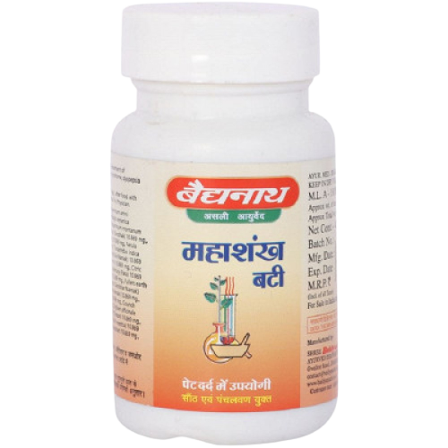 Baidyanath Jhansi Mahashankh Bati 40 Tabs - 40 tabs