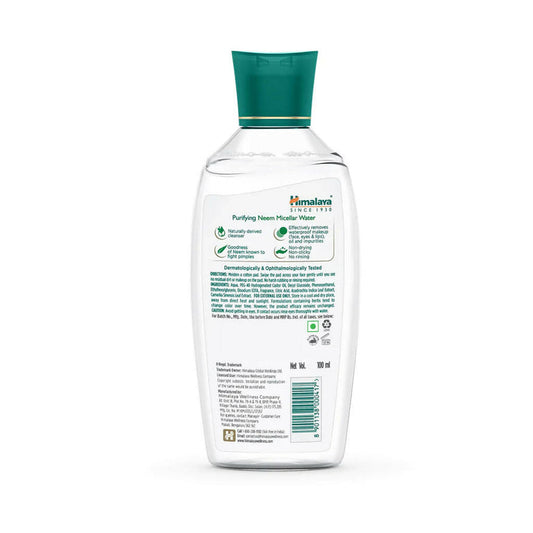 Himalaya Herbals Purifying Neem Micellar Water - 100 ml