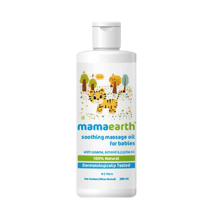 Mamaearth Soothing Massage Oil For Babies With Sesame, Almond & Jojoba Oil - 100 ml