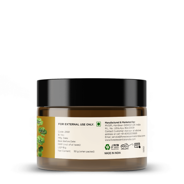 Forest Essentials Balancing Night Cream with Gotu Kola, Neem & Pear Juice Ferment - 50 gm