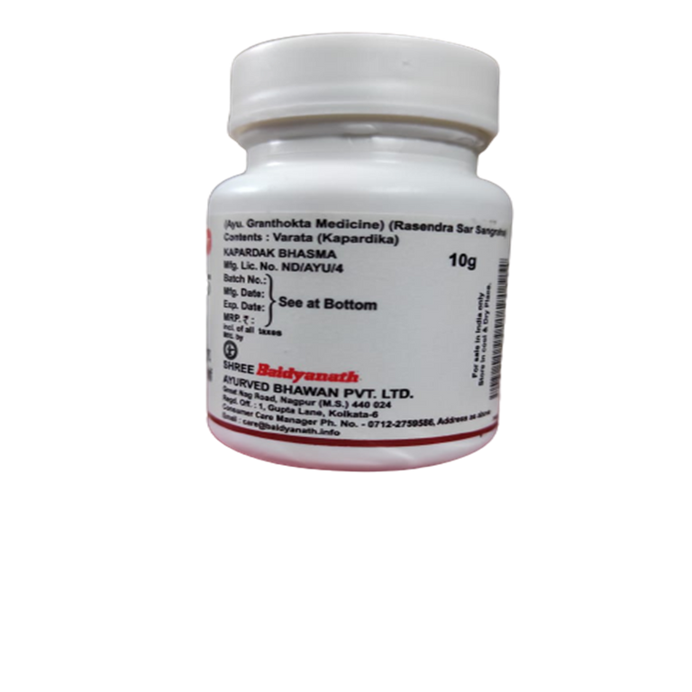 Baidyanath Kapardak Bhasma 10 gm - 10 gm