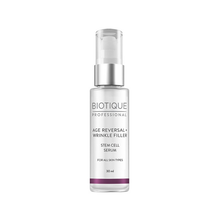 Biotique Professional Age Reversal + Wrinkle Filler Stem Cell Serum - 30 ml