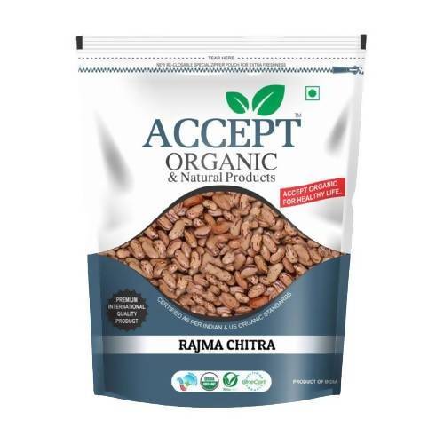 Accept Organic Rajma Chitra - 500 gm