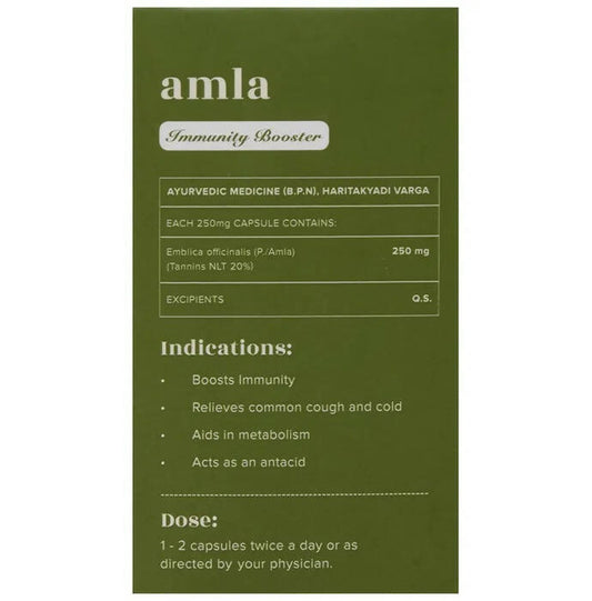 Baidyanath Jhansi Ayurvedant Amla Capsules - 60 caps