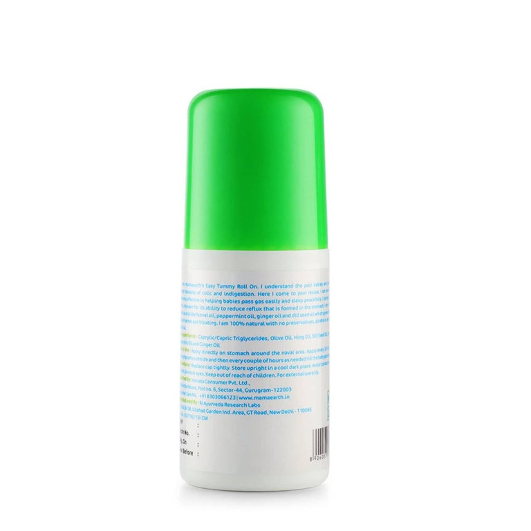 Mamaearth Easy Tummy Roll On For Relieves Tummy Discomfort & Soothes Gas Pain - 40 ml