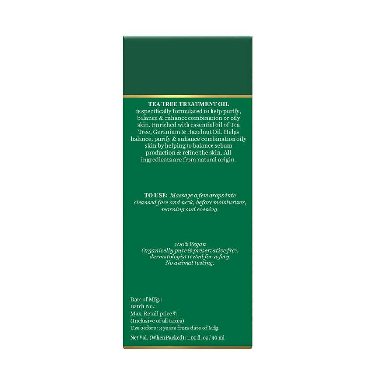Biotique Tea Tree Treatment Face Oil - 30 ml
