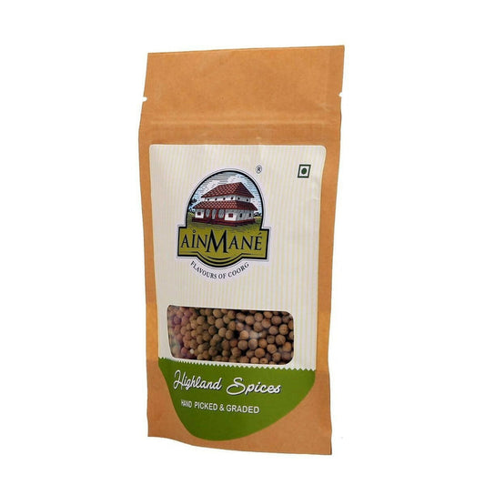 Ainmane Whole White Pepper - 100 gm