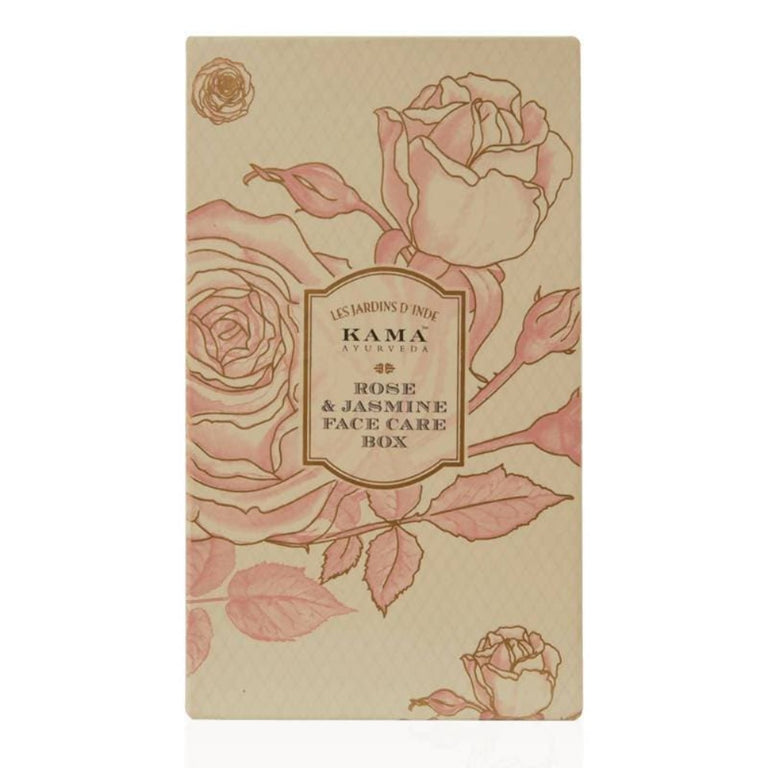 Kama Ayurveda Rose & Jasmine Face Care Gift Box - 100 ml