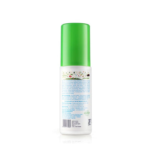 Mamaearth Natural Mosquito Repellent with Citronella & Lemongrass Oil - 100 ml