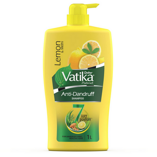 Dabur Vatika Naturals Anti Dandruff Shampoo - 640 ml