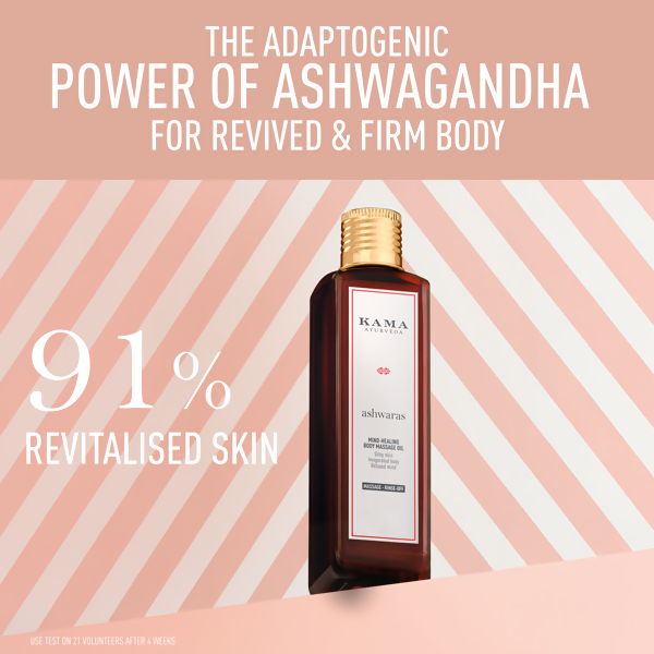 Kama Ayurveda Ashwaras Body Massage Oil - 200 ml
