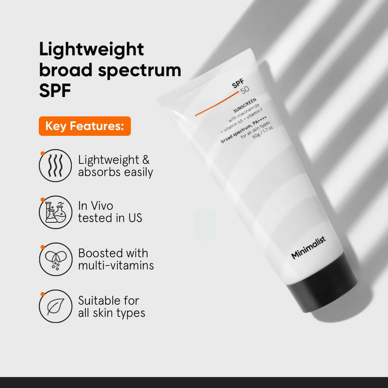 Minimalist Brightening & SPF Skincare Gift Set - kit