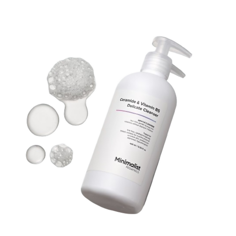Minimalist Ceramide & Vitamin B5 Delicate Cleanser For Baby & Kids - 400 ml