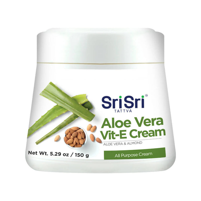 Sri Sri Tattva USA Aloe Vera Vit - E Cream - 150 gm