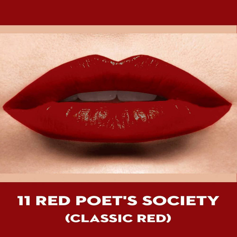 Sugar Never Say Dry Creame Lipstick - Red Poet's Society (Classic Red)