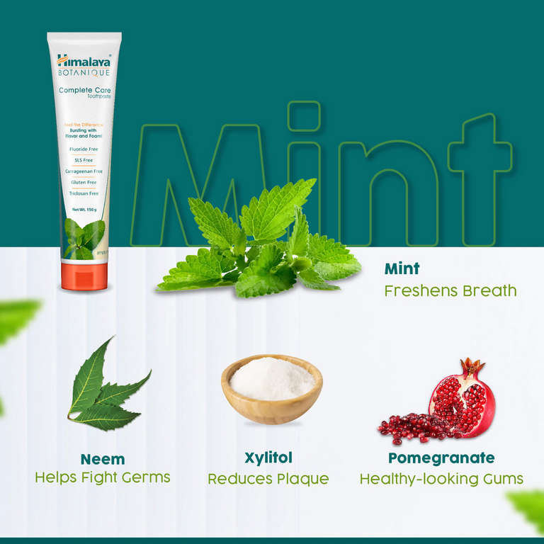 Himalaya Botanique Complete Care Toothpaste (Simply Mint) - 150 gm