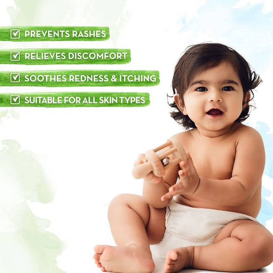 Mamaearth Milky Soft Diaper Rash Cream for Babies - 50 gm