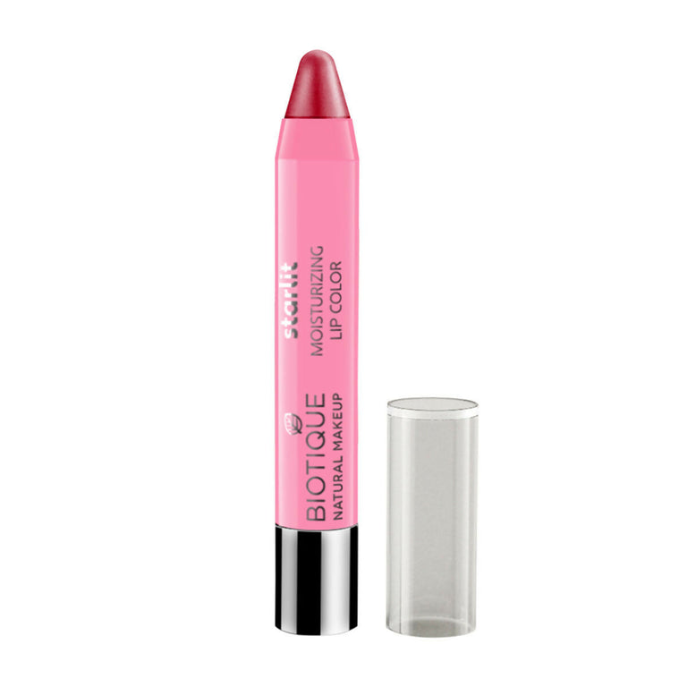 Biotique Starlit Moisturising Lipstick - Crimson Pop - 3.5 gm