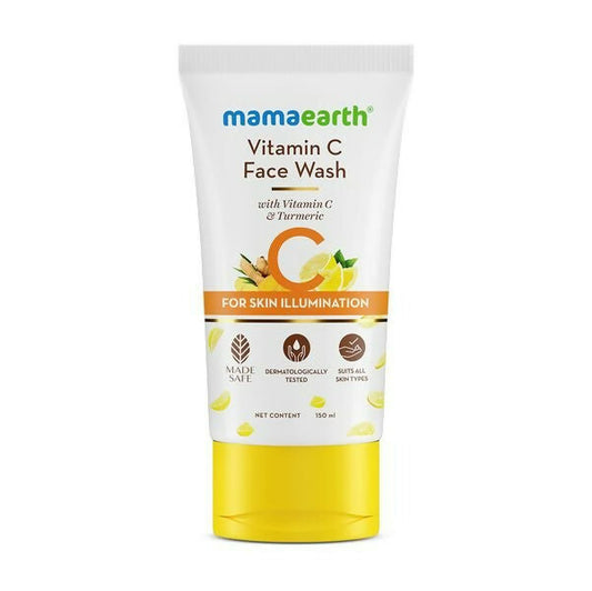 Mamaearth Vitamin C Face Wash with Vitamin C and Turmeric - 150 ml