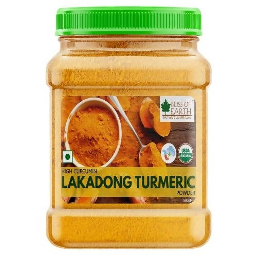 Bliss of Earth Lakadong Turmeric Powder - 500 gm