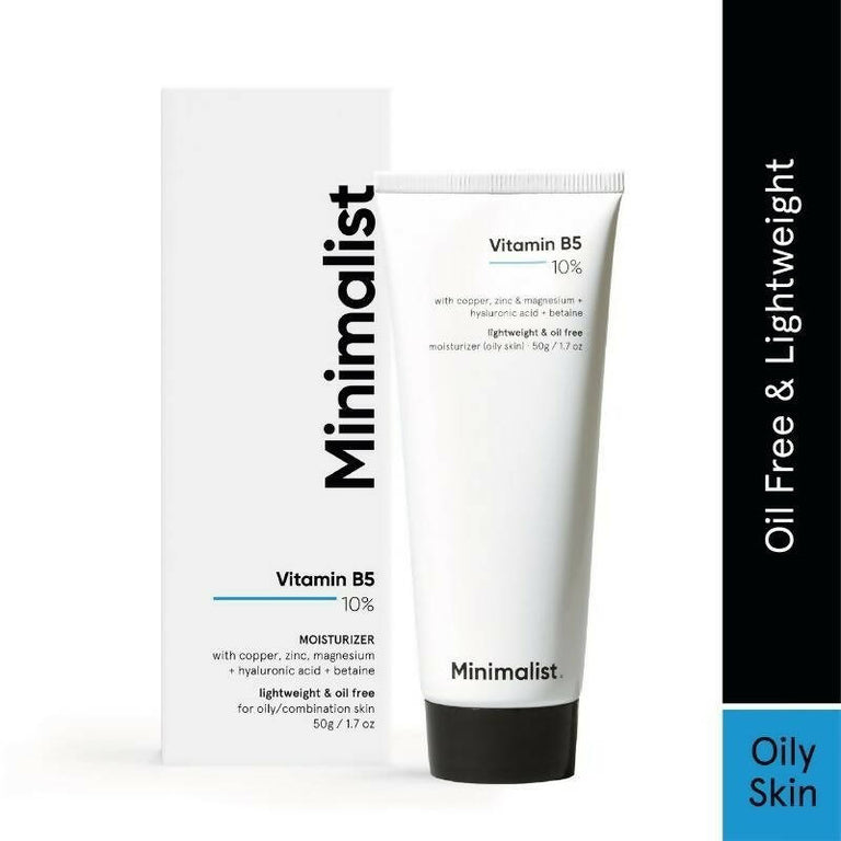 Minimalist 10% Vitamin B5, Oil-Free Moisturizer - 50 gm