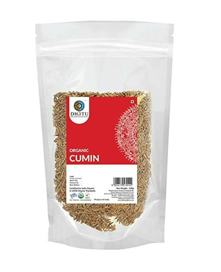 Dhatu Organics & Naturals Cumin Whole - 100 gm