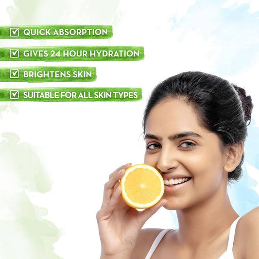 Mamaearth Vitamin C Ultra Light Gel Oil-Free Moisturizer For Glowing Hydration - 200 ml