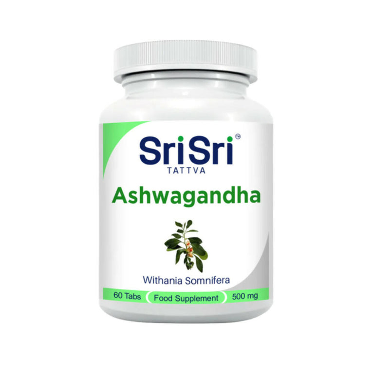 Sri Sri Tattva USA Ashwagandha Tablets - 60 tabs