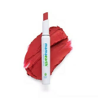 Mamaearth Moisture Matte Longstay Lipstick Cherry Punch - 2 gm
