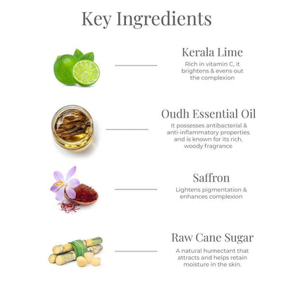 Forest Essentials Ultra-Rich Body Milk Lime Saffron & Oudh - 50 ml