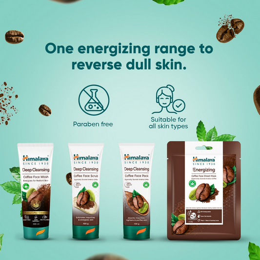 Himalaya Herbals Deep Cleansing Coffee Face Scrub - 100 gm